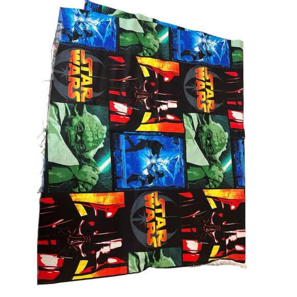 Star Wars fabric by Lucas films from Spring Industries 2005 - Picture 1 of 2